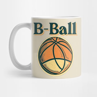 Retro B-Ball Mug